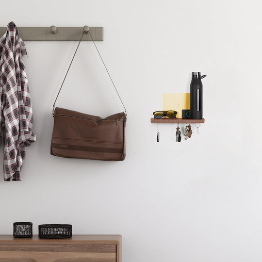 Rackless – Floating Magnetic Key Shelf - Well Made