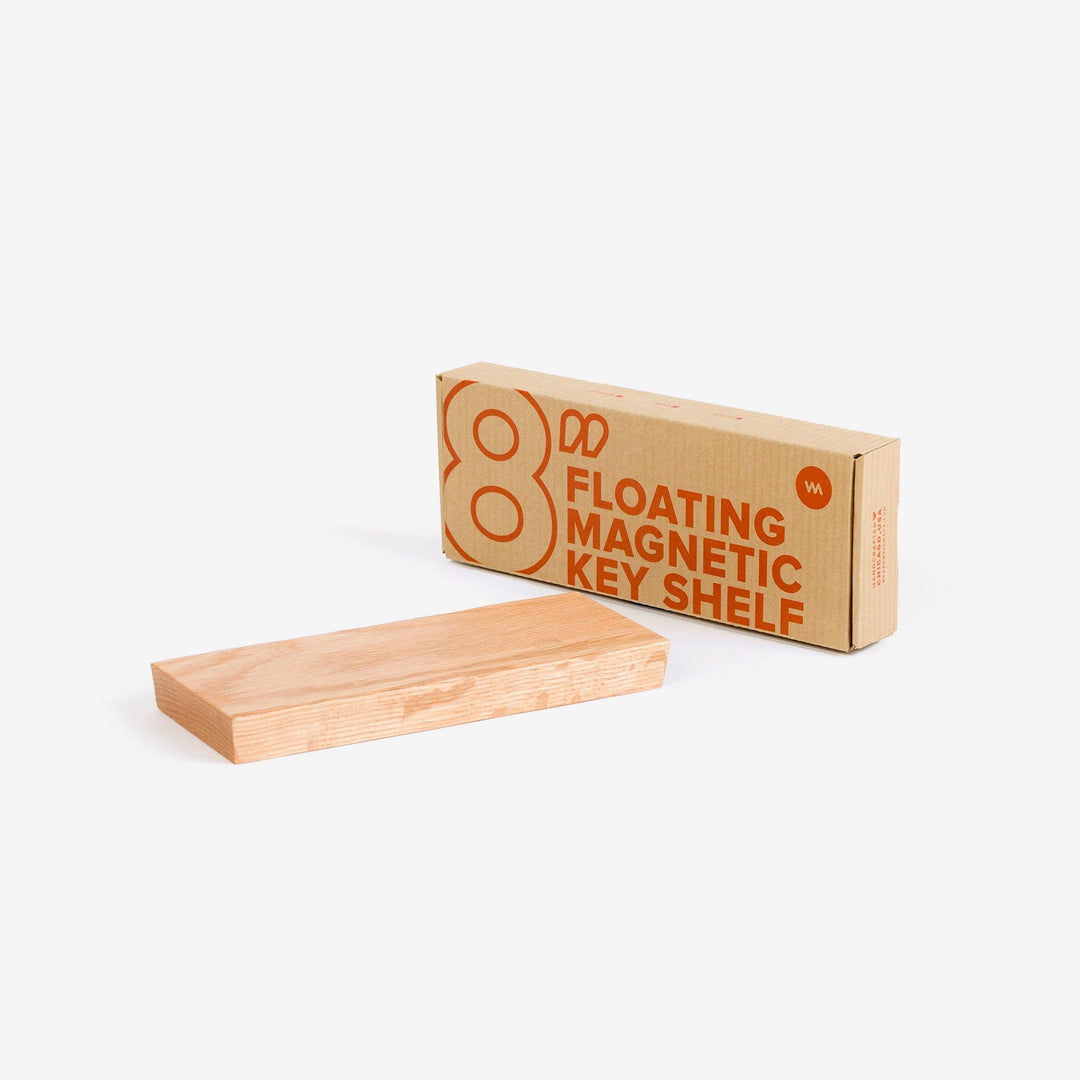 Rackless – Floating Magnetic Key Shelf - Well Made