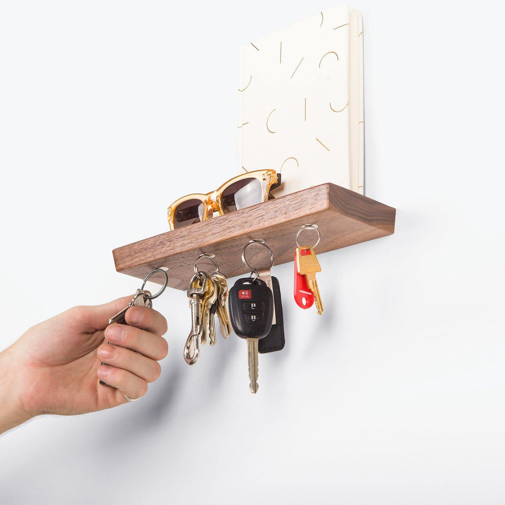 Rackless – Floating Magnetic Key Shelf - Well Made