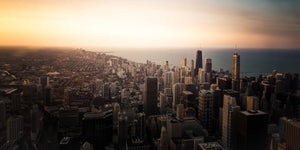 Aerial photo of Chicago