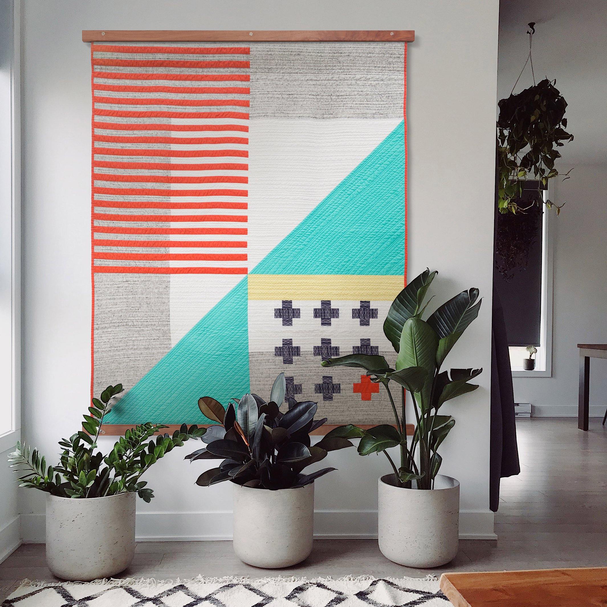 Textile Hangers Walnut Fabric Wall Hangers Well Made